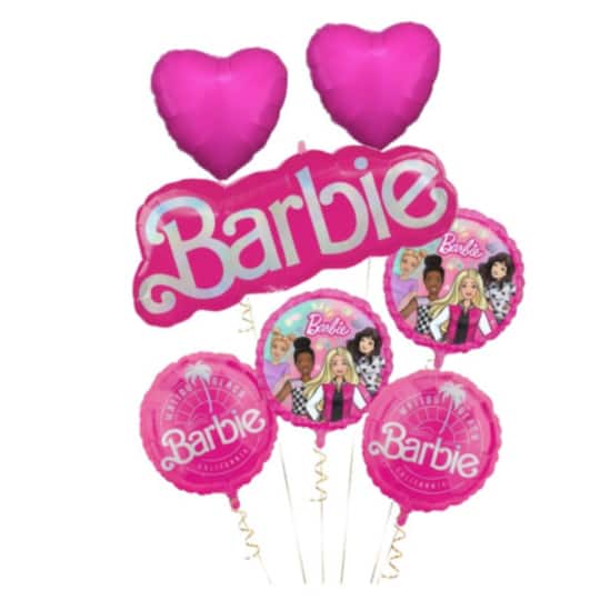 Barbie™ Pink Foil Balloon Bundle